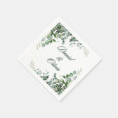 Serviette En Papier "Whispers of Green" (Coin)