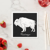 Serviette En Papier White Buffalo Thunder_cove (En situation)