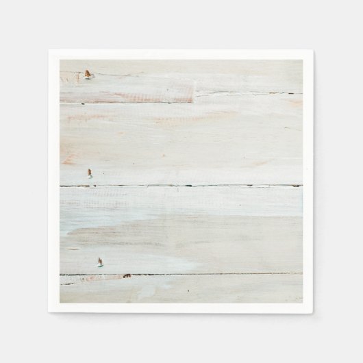 Serviette En Papier White Woodgrain (Devant)