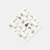 Serviette En Papier Whoville Christmas Garland Celebration (Coin)