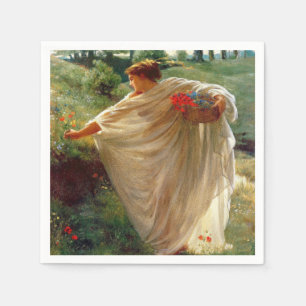 Serviette En Papier Wild Blossoms (par Edward Poynter)