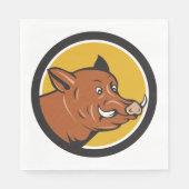 Serviette En Papier Wild Boar (Devant)