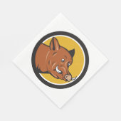 Serviette En Papier Wild Boar (Coin)