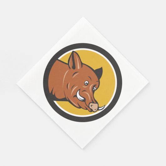 Serviette En Papier Wild Boar (Coin)