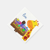 Serviette En Papier Wild One Joyeux Anniversaire Papier serviettes Eri (Coin)