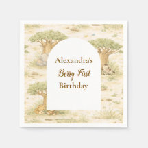 Wild One Neutral Safari First Birthday