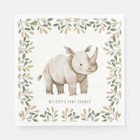 Wild One Safari Animaux Baby shower neutre