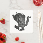 Serviette En Papier Wild Thing | Je vais vous manger (En situation)