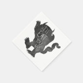 Serviette En Papier Wild Thing | Je vais vous manger (Coin)