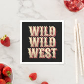 Serviette En Papier Wild Wild West (En situation)