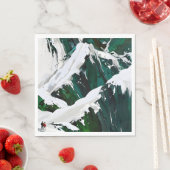 Serviette En Papier Wilderness in Motion (En situation)