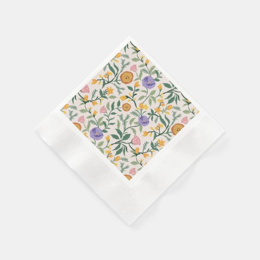 Serviette En Papier Wildflowers (Coin)