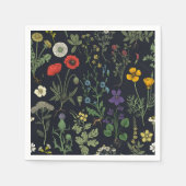 Serviette En Papier Wildflowers collage (Devant)