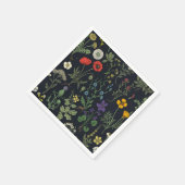 Serviette En Papier Wildflowers collage (Coin)