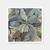 Serviette En Papier William Morris Acanthus Feuilles (Devant)