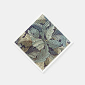 Serviette En Papier William Morris Acanthus Feuilles (Coin)