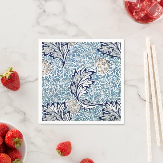 Serviette En Papier William Morris, Apple, (En situation)