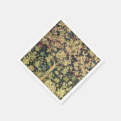 Serviette En Papier William Morris Arbre De Vie (Coin)