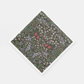 Serviette En Papier William Morris Blackthorn Tapestry Floral (Coin)