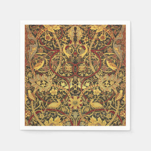 Serviette En Papier William Morris Bullerswood Tapisserie Faux