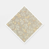 Serviette En Papier William Morris Chêne et papier d'maïs (Coin)