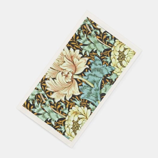 Serviette En Papier William Morris - Chrysanthemum Pastels (Coin)
