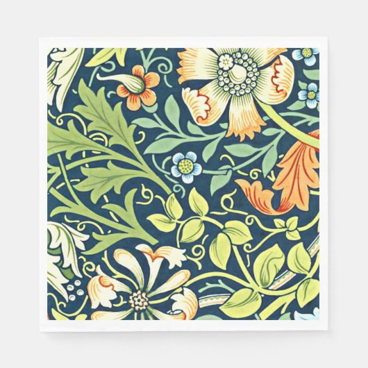 Serviette En Papier William Morris : Compton (Devant)