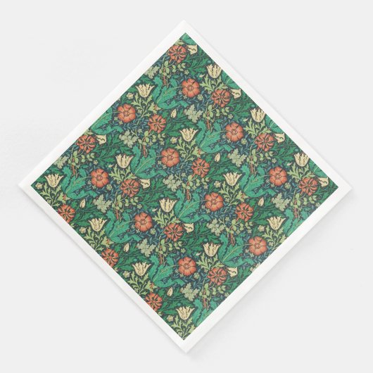 Serviette En Papier William Morris "Compton" (Coin)