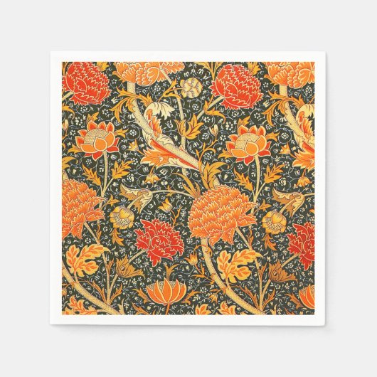Serviette En Papier William Morris Cray Fond d'écran Motif (Devant)