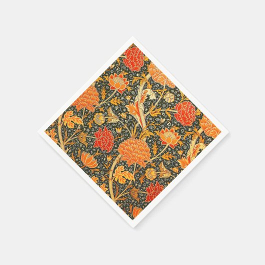 Serviette En Papier William Morris Cray Fond d'écran Motif (Coin)