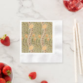Serviette En Papier William Morris Daffodil Garden Flower Classic Bota (En situation)
