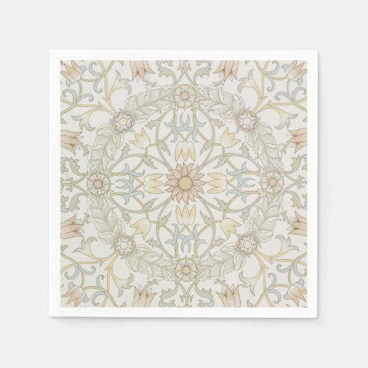 Serviette En Papier William Morris Floral Cocktail Napkins (Devant)