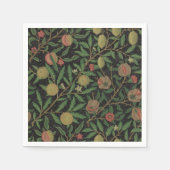 Serviette En Papier William Morris grenade classique fruits (Devant)