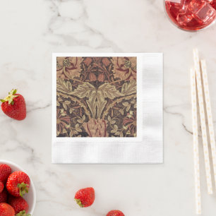 Serviette En Papier William Morris Honeysuckle Classic English Art