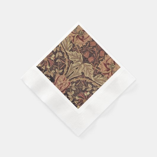 Serviette En Papier William Morris Honeysuckle Classic English Art (Coin)