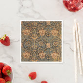 Serviette En Papier William Morris Honeysuckle Rich Wallpaper (En situation)