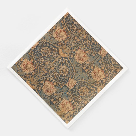 Serviette En Papier William Morris Honeysuckle Rich Wallpaper (Coin)