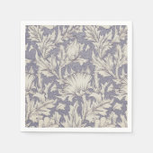 Serviette En Papier William Morris Horn Poppy Classic Floral (Devant)