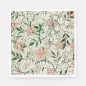 Serviette En Papier William Morris Jasmine Garden Flower Classic (Devant)