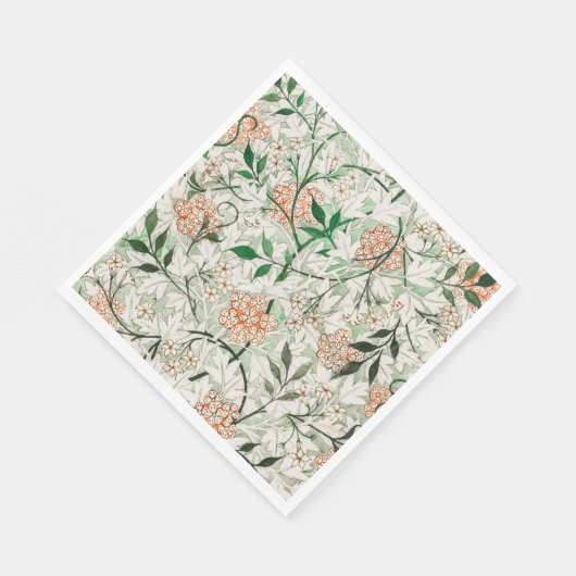 Serviette En Papier William Morris Jasmine Garden Flower Classic (Coin)