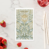 Serviette En Papier William Morris Lily et de la grenade classique (En situation)
