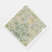 Serviette En Papier William Morris Lily et de la grenade classique (Coin)