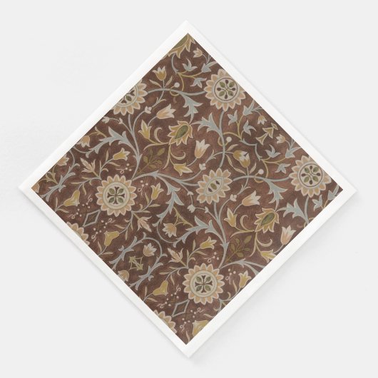 Serviette En Papier William Morris Little Flower Carpet (Coin)