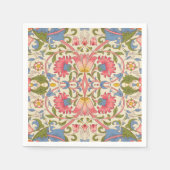 Serviette En Papier William Morris Lodden Spring Wallpaper Art (Devant)