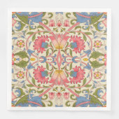 Serviette En Papier William Morris Lodden Spring Wallpaper Art (Devant)