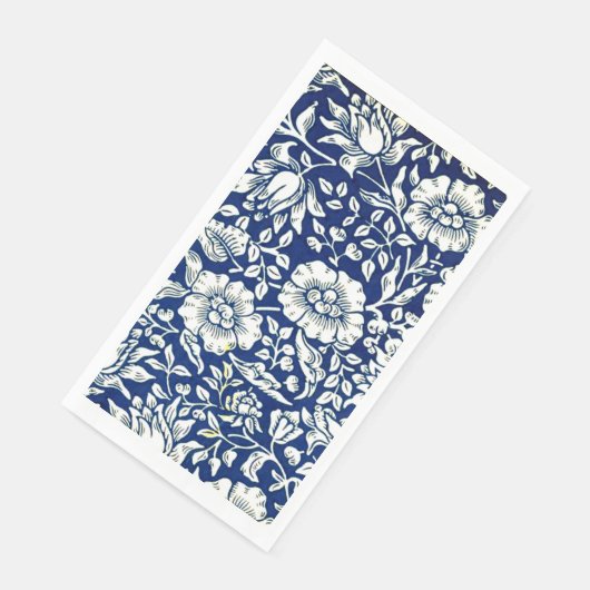 Serviette En Papier William Morris - Mallow bleu (Coin)