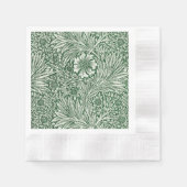 Serviette En Papier william morris marigold fleurs vertes (Devant)