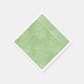Serviette En Papier William Morris Marigold (Vert) Motif (Coin)