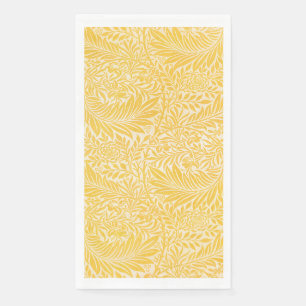 Serviette En Papier William Morris - Motif de feuilles et fleurs de da