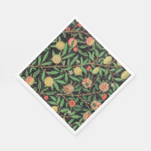 Serviette En Papier William Morris, Motif de fruits, (Coin)